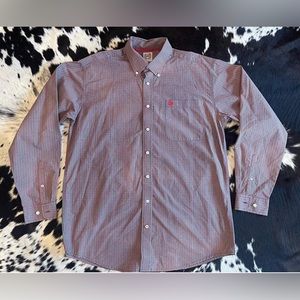 Cinch long sleeve button up shirt